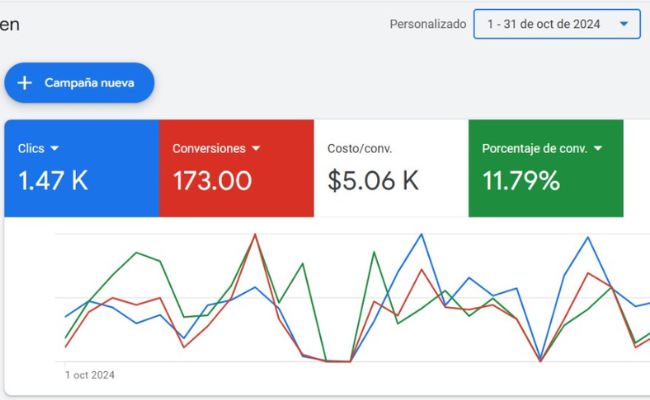 Google Ads Advertising Results