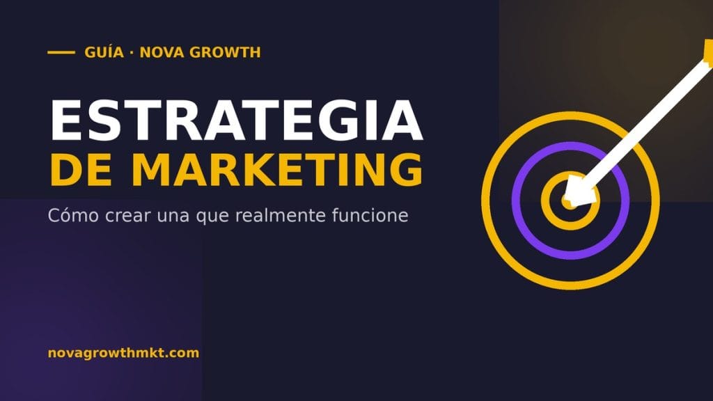 ¿Qué es una estrategia de marketing y cómo crear una que funcione?